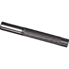 Made in USA - 6mm Diam, 32mm LOC, Solid Carbide Diamond Pattern Router Bit - Right Hand Cut, 75mm OAL - Americas Industrial Supply