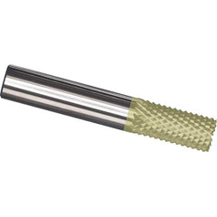 Made in USA - 3/32" Diam, 3/8" LOC, Burr End, Solid Carbide Diamond Pattern Router Bit - Right Hand Cut, 1-1/2" OAL, 1/8" Shank Diam, Use on Carbon & Honeycomb, Carbon Fiber, Composite, Fiberglass, Graphite - Americas Industrial Supply