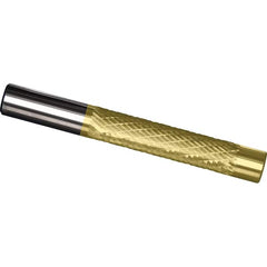 Made in USA - 1/8" Diam, 1" LOC, Solid Carbide Diamond Pattern Router Bit - Right Hand Cut, 3" OAL, 1/8" Shank Diam, Use on Cast Iron, Stainless, Steel, Titanium - Americas Industrial Supply
