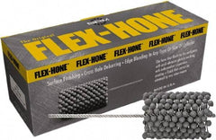 Brush Research Mfg. - 3-3/4" to 4" Bore Diam, 0.8333333 Grit, Aluminum Oxide Flexible Hone - Extra Fine, 13-1/2" OAL - Americas Industrial Supply