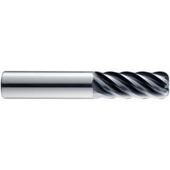 10.0 End Mill 6FL 1.00R TX - T-CARB 10x10x22x75 - Exact Industrial Supply