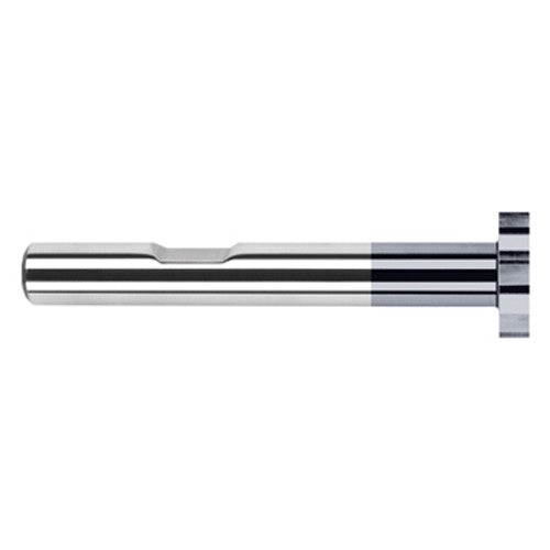 1.0000″ (1″) Cutter Diameter × 0.1560″ (5/32″) Width Carbide Square Large Diameter Standard Keyseat Cutter, 12 Flutes, AlTiN Coated