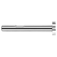 0.7500″ (3/4″) Cutter Diameter × 0.2360″ Width Carbide Square Large Diameter Standard Keyseat Cutter, 10 Flutes