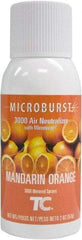 Rubbermaid - 2 oz Air Freshener Dispenser Aerosol Refill - Mandarin Orange, Compatible with Lumecel & Microburst 3000 Dispensers - Americas Industrial Supply