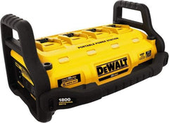 DeWALT - 20 & 60 Volt, Lithium-Ion Power Tool Charger - AC Wall Outlet Power Source - Americas Industrial Supply