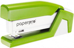 PaperPro - 20 Sheet Half Strip Stapler - Green - Americas Industrial Supply