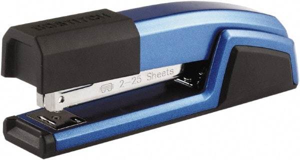 Stanley Bostitch - 25 Sheet Full Strip Desktop Stapler - Blue - Americas Industrial Supply