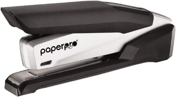 PaperPro - 28 Sheet Full Strip Desktop Stapler - Black/Silver - Americas Industrial Supply