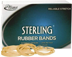 Alliance - 3" Circumference, 1/8" Wide, Ergonomic Rubber Band Strapping - 1,200 Pieces - Americas Industrial Supply