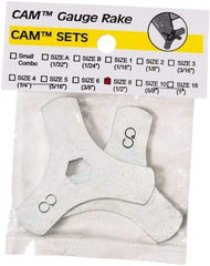 SEYMOUR-MIDWEST - 2 Piece, 3 Setting, Size 8 Gauge Rake Cam Set - Use with Seymour Midwest, #57001, #57002, #57010, #57011, #57012 - Americas Industrial Supply