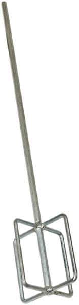 SEYMOUR-MIDWEST - Metal High Viscosity Mixing Paddle - 26" Long x 5" Wide, Compatible with 5 Gal Containers - Americas Industrial Supply