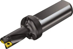 Sandvik Coromant - 33mm Max Drill Depth, 2xD, 15mm Diam, Indexable Insert Drill - 2 Inserts, 20mm Shank Diam, Straight Shank - Americas Industrial Supply