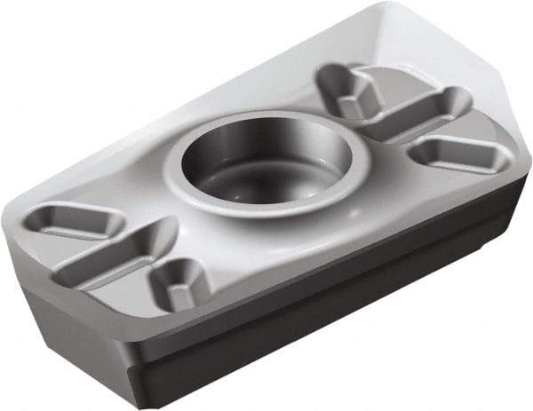 Sandvik Coromant - R790160450 NL Grade H13A Carbide Milling Insert - Uncoated, 4mm Thick, 0.433" Inscribed Circle, 5mm Corner Radius - Americas Industrial Supply