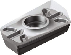Sandvik Coromant - R790160450 NL Grade H13A Carbide Milling Insert - Uncoated, 4mm Thick, 0.433" Inscribed Circle, 5mm Corner Radius - Americas Industrial Supply