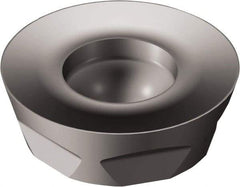Sandvik Coromant - R3001648 KH Grade 3040 Carbide Milling Insert - TiCN/Al2O3 Finish, 3/16" Thick, 16mm Inscribed Circle, 8mm Corner Radius - Americas Industrial Supply