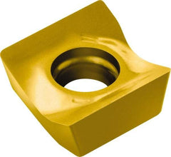 Sandvik Coromant - R590110508 KL Grade 1020 Carbide Milling Insert - TiAlN Finish, 5mm Thick, 11.5mm Inscribed Circle, 0.8mm Corner Radius - Americas Industrial Supply