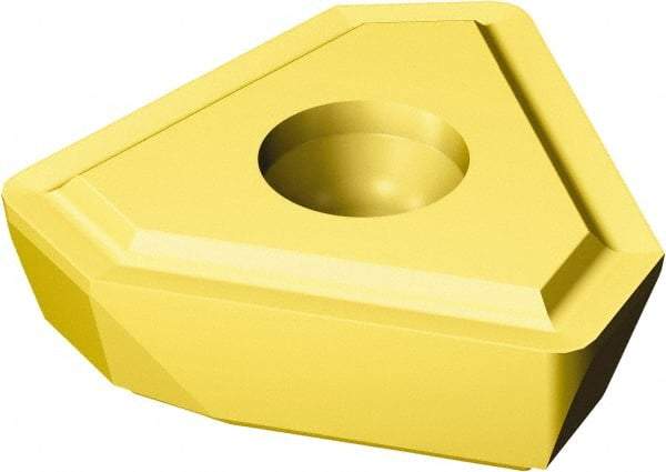 Sandvik Coromant - TPGX17 G Grade 1025 Carbide Indexable Drill Insert - TiAlN/TiN Finish, Triangle, 10.3mm Inscribed Circle - Americas Industrial Supply