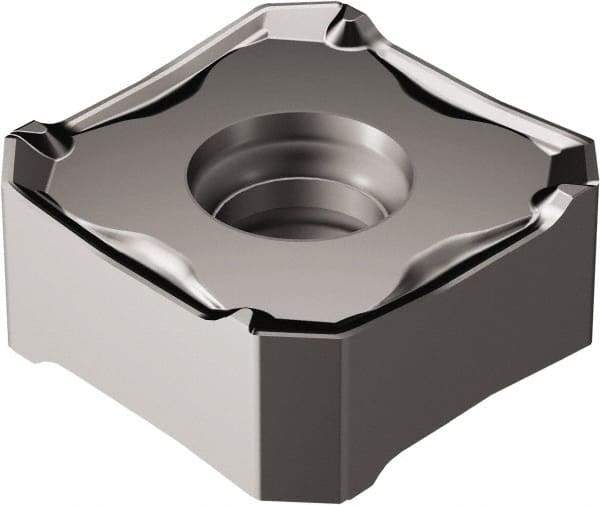 Sandvik Coromant - 345R1305 PH Grade 3040 Carbide Milling Insert - TiCN/Al2O3 Finish, 5.56mm Thick, 13mm Inscribed Circle, 0.8mm Corner Radius - Americas Industrial Supply