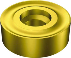 Sandvik Coromant - RNMX5018 MR Grade 2135 Carbide Turning Insert - TiCN/AI2O3/TiN Finish, Round, 2" Inscr Circle, 18mm Thick - Americas Industrial Supply