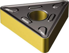 Sandvik Coromant - TNMG666 HM Grade 4335 Carbide Turning Insert - TiCN/AI2O3/TiN Finish, 60° Triangle, 3/4" Inscr Circle, 3/8" Thick, 3/32" Corner Radius - Americas Industrial Supply