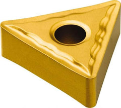 Sandvik Coromant - TNMG331 MF Grade 235 Carbide Turning Insert - 60° Triangle, 3/8" Inscr Circle, 3/16" Thick, 1/64" Corner Radius - Americas Industrial Supply