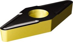 Sandvik Coromant - VBMT21.52 UF Grade 4335 Carbide Turning Insert - TiCN/AI2O3/TiN Finish, 35° Diamond, 1/4" Inscr Circle, 3/32" Thick, 1/32" Corner Radius - Americas Industrial Supply