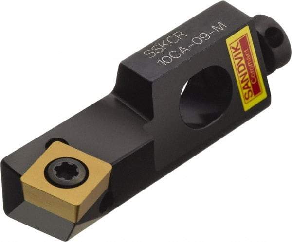 Sandvik Coromant - Series CoroTurn 107 Cardridge for Turning, Left Hand, SSKC Toolholder Compatibility, SCMT 120408 Insert Compatibility, Indexable Turning Cartridge - Screw Holding Method, 58.1mm OAL x 15mm OAH - Americas Industrial Supply