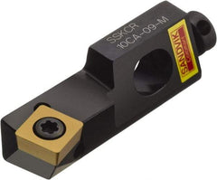 Sandvik Coromant - Series CoroTurn 107, Left Hand, SSKCR/L..CA Toolholder Compatibility, SCMT 09 T3 08, SCMT 3(2.5)2 Insert Compatibility, Indexable Turning Cartridge - Screw Holding Method, 52.2mm OAL - Americas Industrial Supply