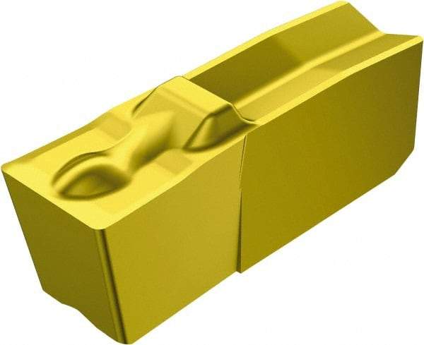 Sandvik Coromant - 41540N151.3 4G Grade 235, 4.15mm Cutting Width Carbide Grooving Insert - Neutral, 0.15mm Corner Radius, TiCN/TiN Finish - Americas Industrial Supply