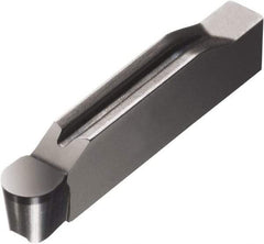 Sandvik Coromant - N123L1, CB20 Grade Cubic Boron Nitride Profiling Insert - Uncoated, 7° Relief Angle, 6.05mm Thick, 4mm Corner Radius - Americas Industrial Supply