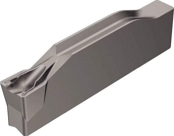 Sandvik Coromant - K1N123x1 TF Grade H13A, 6mm Cutting Width Carbide Grooving Insert - 3.4mm Max Depth of Cut, Neutral, 0.4mm Corner Radius, Uncoated - Americas Industrial Supply