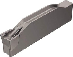 Sandvik Coromant - K1N123x1 TF Grade H13A, 6mm Cutting Width Carbide Grooving Insert - 3.4mm Max Depth of Cut, Neutral, 0.4mm Corner Radius, Uncoated - Americas Industrial Supply