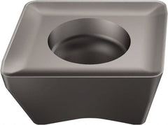 Sandvik Coromant - 690140664 SL Grade S30T Carbide Milling Insert - TiAlN2 Finish, 6.35mm Thick, 14mm Inscribed Circle, 6.4mm Corner Radius - Americas Industrial Supply
