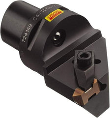 Sandvik Coromant - Cx-TLEL Insert, 2.362" Head Length, Modular Grooving Blade Holder Head - Right Hand Cut, System Size C5, Through Coolant, Series Top Lok - Americas Industrial Supply