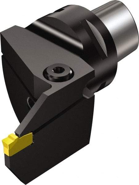 Sandvik Coromant - Cx-R/LF151.23 Insert, 75mm Head Length, Modular Grooving Cutting Unit Head - Right Hand Cut, System Size C6, Through Coolant, Series T-Max Q-Cut - Americas Industrial Supply