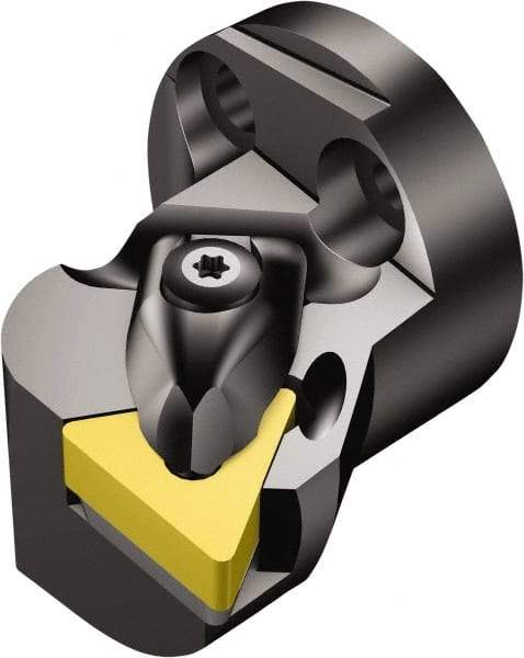 Sandvik Coromant - Right Hand Cut, Size 40, TNMG 160408 Insert Compatiblity, Internal or External Modular Turning & Profiling Cutting Unit Head - 27mm Ctr to Cutting Edge, 36mm Head Length, Through Coolant, Series T-Max P - Americas Industrial Supply