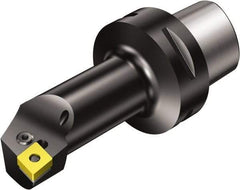 Sandvik Coromant - Left Hand, C5 CNMG 432 Modular Turning and Profiling Cutting Unit Head - Lever Holding Method, 1.5748 Inch Hole Diameter, Through Coolant - Americas Industrial Supply