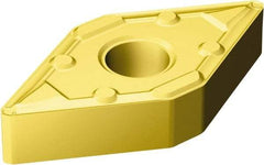 Sandvik Coromant - DNMX442 WF Grade 1525 Carbide Turning Insert - TiCN/TiN Finish, 55° Diamond, 1/2" Inscr Circle, 1/4" Thick, 1/32" Corner Radius - Americas Industrial Supply