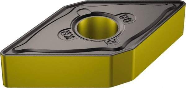 Sandvik Coromant - DNMG433 KR Grade 3210 Carbide Turning Insert - TiCN/Al2O3/TiN Finish, 55° Diamond, 1/2" Inscr Circle, 3/16" Thick, 3/64" Corner Radius - Americas Industrial Supply