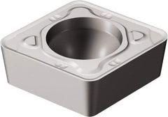 Sandvik Coromant - CCMT32.52 KR Grade H13A Carbide Turning Insert - Uncoated, 80° Diamond, 3/8" Inscr Circle, 5/32" Thick, 1/32" Corner Radius - Americas Industrial Supply