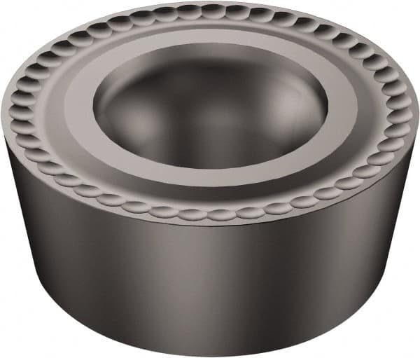 Sandvik Coromant - RCMT64 M0 Grade H13A Carbide Turning Insert - Uncoated, Round, 3/4" Inscr Circle, 1/4" Thick - Americas Industrial Supply