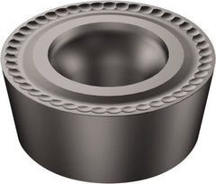 Sandvik Coromant - RCMT64 M0 Grade H13A Carbide Turning Insert - Uncoated, Round, 3/4" Inscr Circle, 1/4" Thick - Americas Industrial Supply