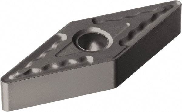 Sandvik Coromant - VNMG331 QM Grade H13A Carbide Turning Insert - Uncoated, 35° Diamond, 3/8" Inscr Circle, 3/16" Thick, 1/64" Corner Radius - Americas Industrial Supply
