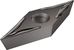 Sandvik Coromant - VCET2203 UM Grade 1105 Carbide Turning Insert - TiAlN Finish, 35° Diamond, 1/4" Inscr Circle, 1/8" Thick, 0.1mm Corner Radius - Americas Industrial Supply
