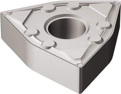 Sandvik Coromant - WNMG331 WF Grade 5015 Cermet Turning Insert - Uncoated, 80° Trigon, 1/4" Inscr Circle, 3/16" Thick, 1/64" Corner Radius - Americas Industrial Supply