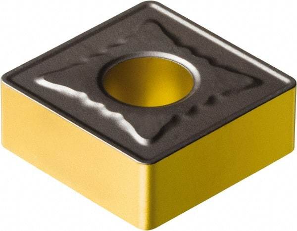 Sandvik Coromant - SNMG433 MR Grade 4305 Carbide Turning Insert - TiCN/AI2O3/TiN Finish, 90° Square, 1/2" Inscr Circle, 3/16" Thick, 3/64" Corner Radius - Americas Industrial Supply