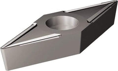 Sandvik Coromant - VBMT331 UR Grade H13A Carbide Turning Insert - Uncoated, 35° Diamond, 3/8" Inscr Circle, 3/16" Thick, 1/64" Corner Radius - Americas Industrial Supply