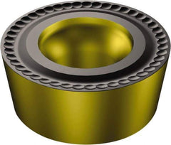 Sandvik Coromant - RCMT43 M0 Grade 4335 Carbide Turning Insert - TiCN/AI2O3/TiN Finish, Round, 1/2" Inscr Circle, 3/16" Thick - Americas Industrial Supply