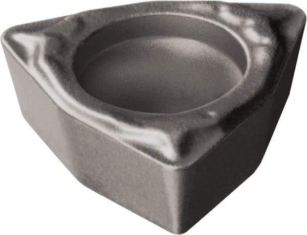 Sandvik Coromant - WPMT21.5 PF Grade 5015 Cermet Turning Insert - Uncoated, 80° Trigon, 1/4" Inscr Circle, 3/32" Thick, 0.2mm Corner Radius - Americas Industrial Supply