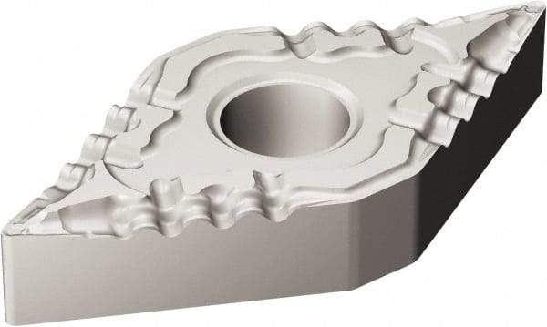 Sandvik Coromant - DNMG332 PF Grade 5015 Cermet Turning Insert - Uncoated, 55° Diamond, 3/8" Inscr Circle, 3/16" Thick, 1/32" Corner Radius - Americas Industrial Supply